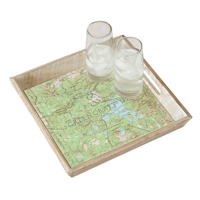 Yellowstone National Park-  Wood Serving Tray