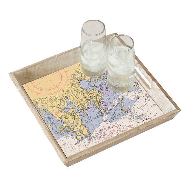 Noank, CT- Wood Serving Tray