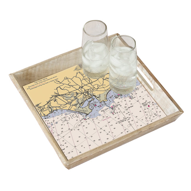 Clinton, CT - Wood Serving Tray