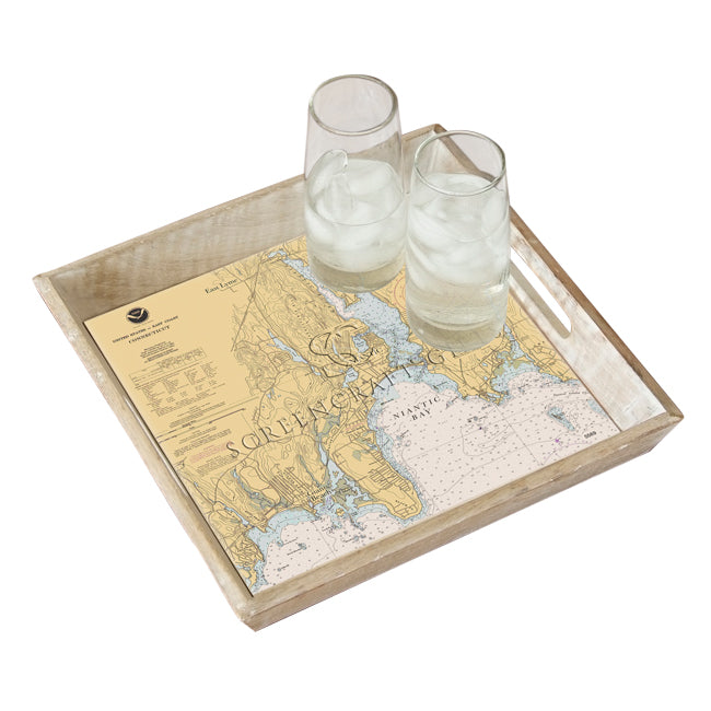 Niantic, CT - Wood Serving Tray
