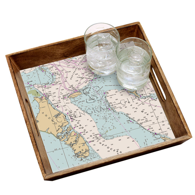 Central Bahamas - Wood Serving Tray