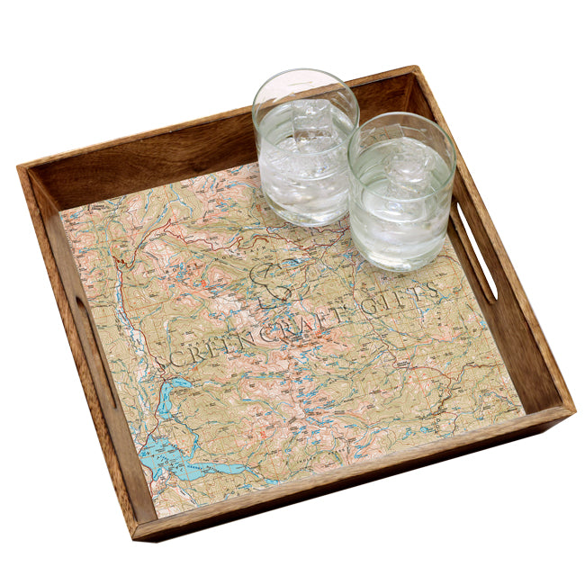 Rocky Mountain National Park-  Wood Serving Tray