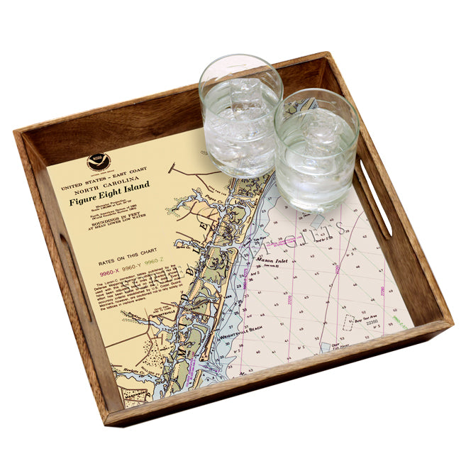 Figure Eight Island - Wood Serving Tray