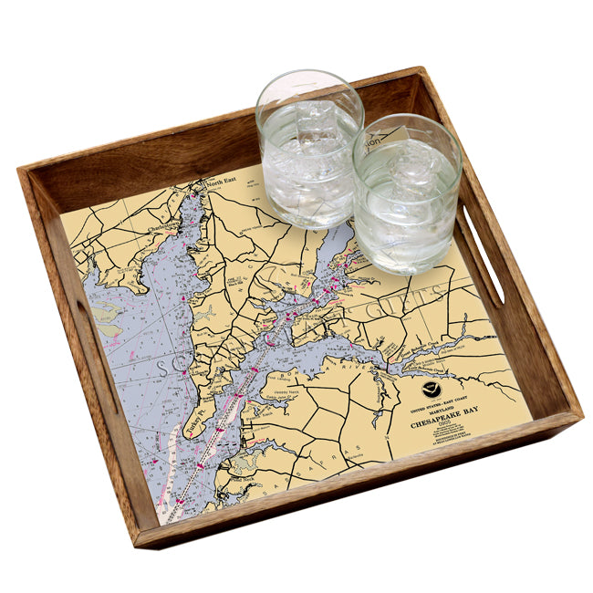 Elkton, MD- Wood Serving Tray