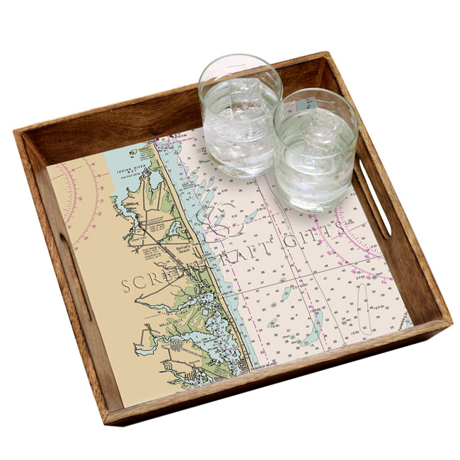 Bethany Beach, DE- Wood Serving Tray
