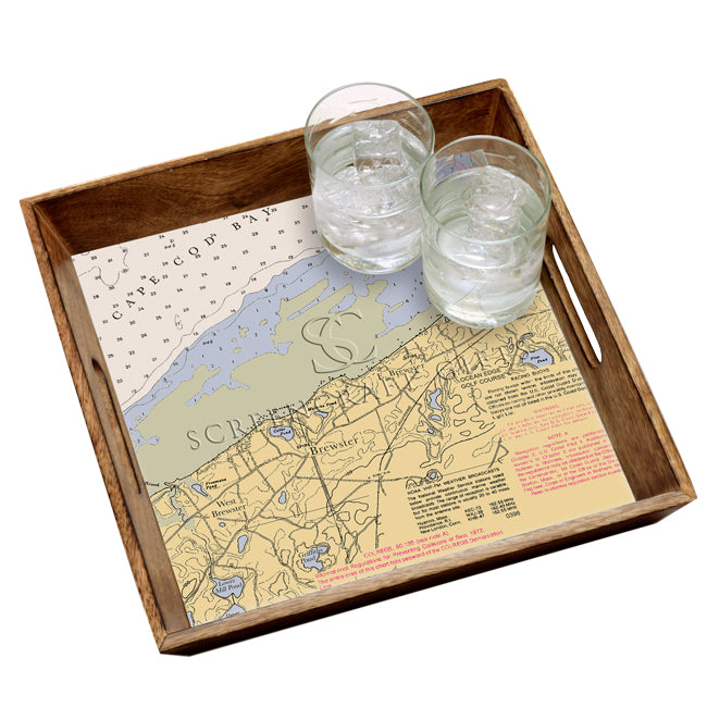 Brewster,  MA - Wood Serving Tray