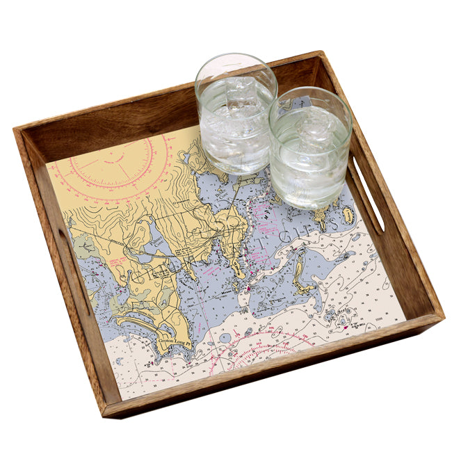 Noank, CT- Wood Serving Tray