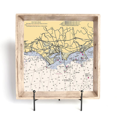 Clinton, CT - Wood Serving Tray