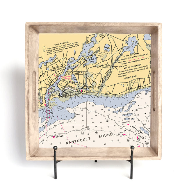 West Dennis, MA - Wood Serving Tray