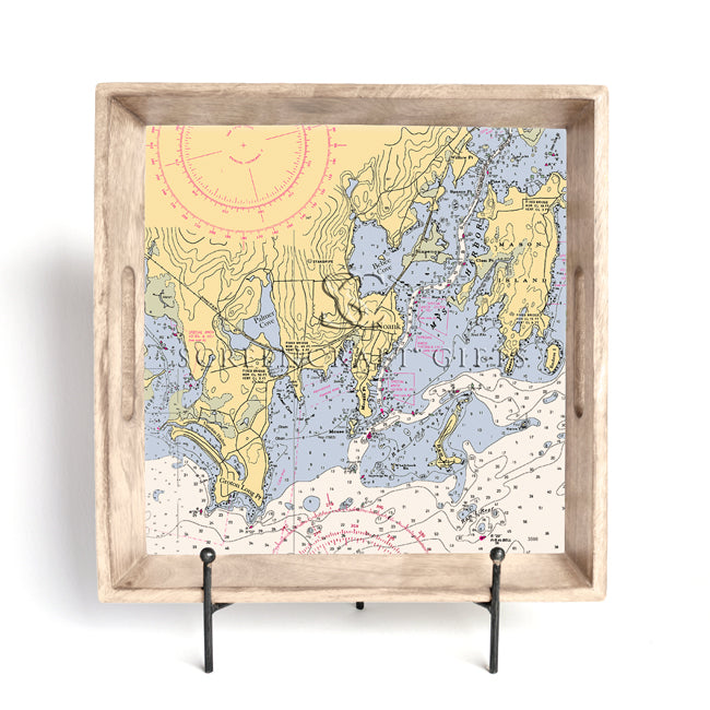 Noank, CT- Wood Serving Tray