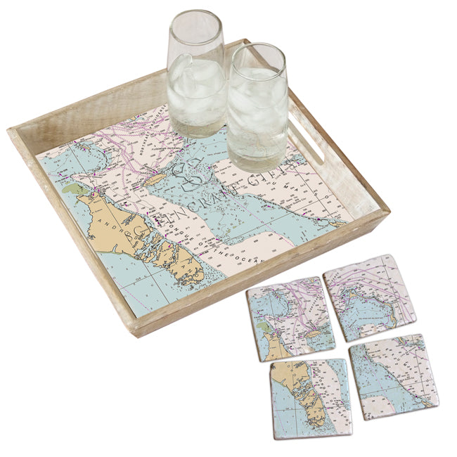 Central Bahamas - Wood Serving Tray