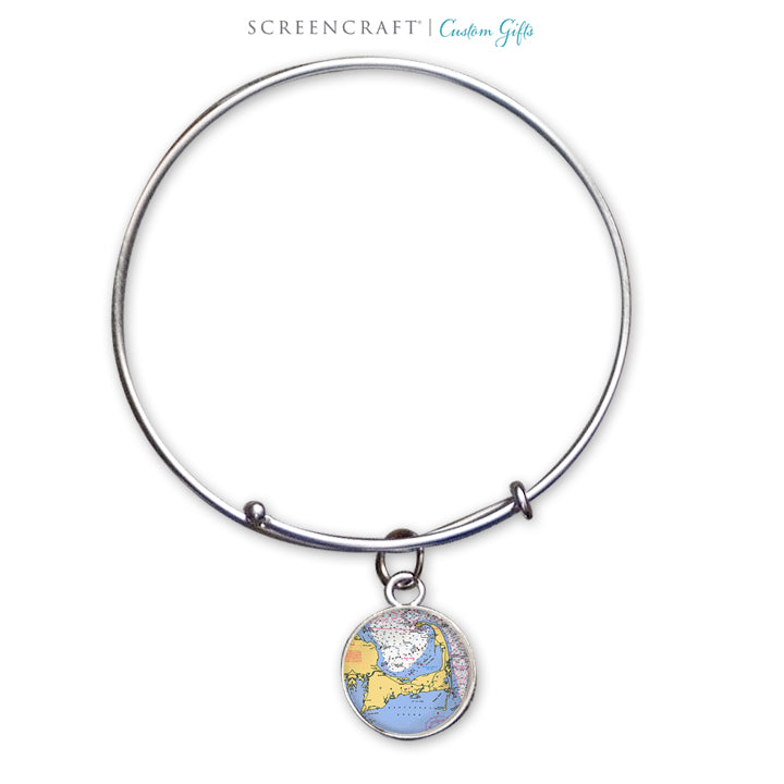 Nautical Chart Bangle