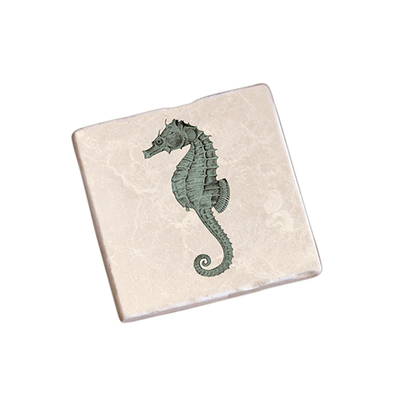 Seahorse - Marble Coaster