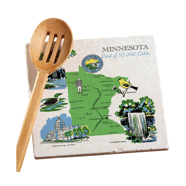 Celebrate Your State - Marble Trivet