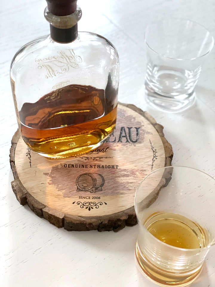 Personalized Whiskey Wood Trivet