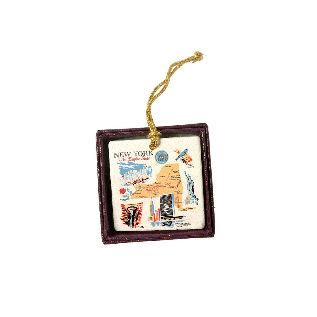 Celebrate Your State - Marble Ornament
